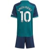 Officiële Voetbalshirt + Korte Broek Arsenal Smith Rowe 10 Derde 2023-24 - Kids